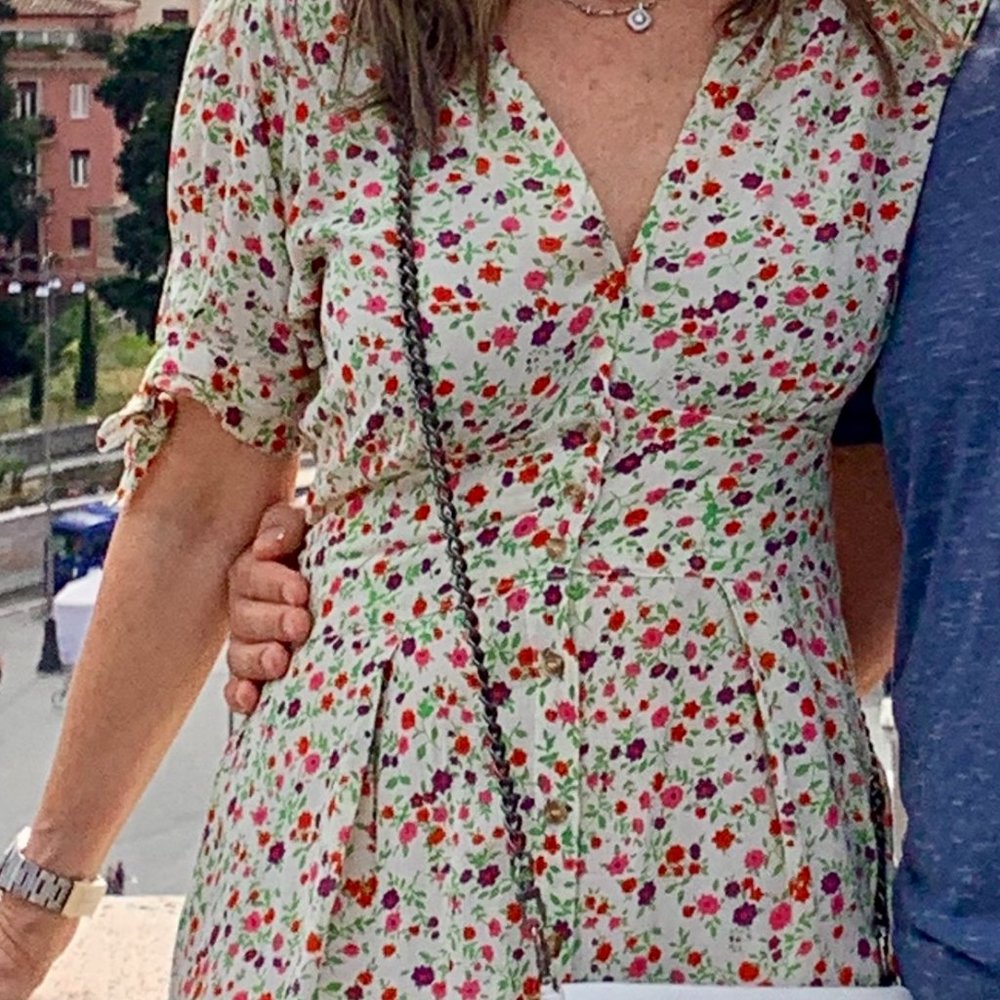 Faithfull the Brand Floral Dress Size 4